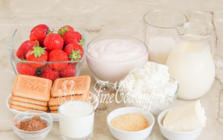 Kue yogurt: resep tanpa dipanggang di rumah